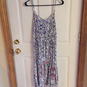 Mossimo red, white and blue spaghetti strap dress